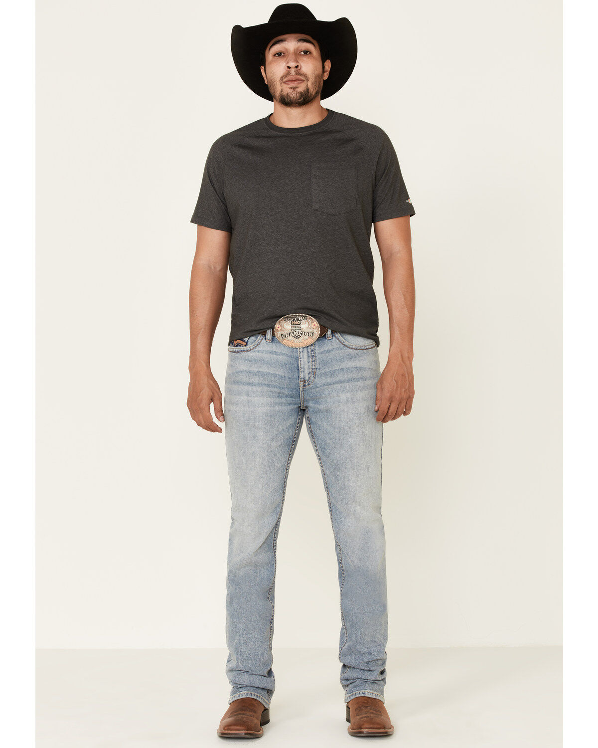Men's Cody James Core Sawbuck Light Wash Stretch Stackable Straight Je