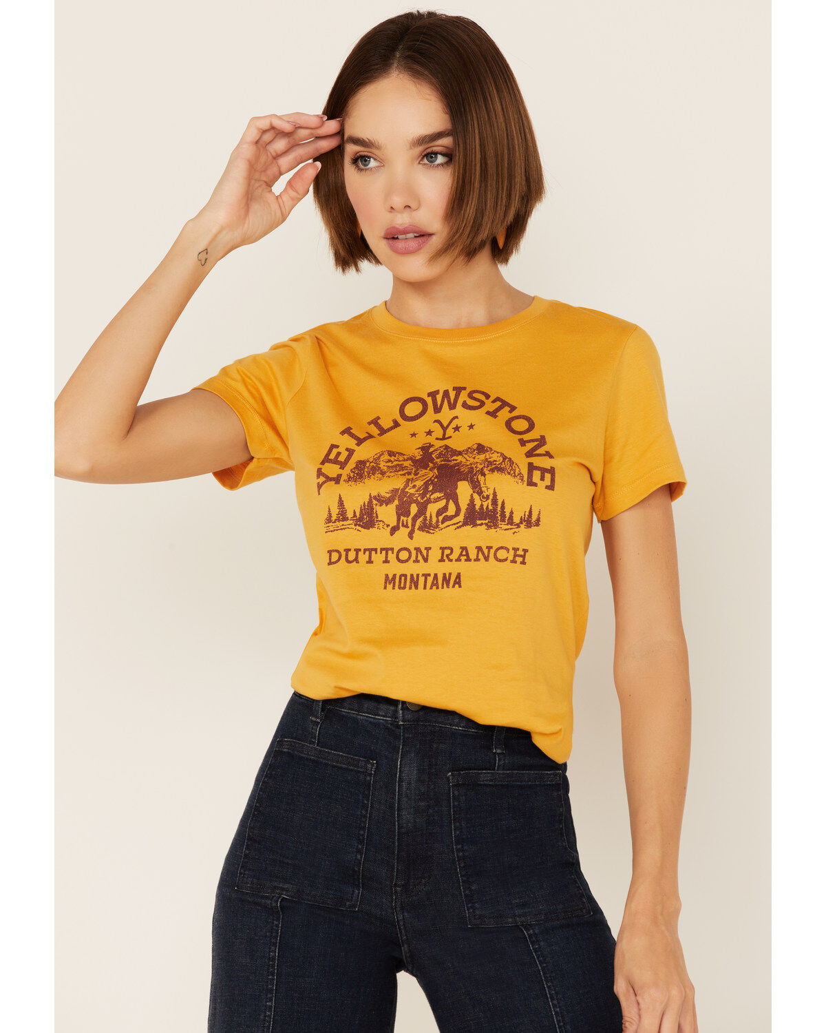 Women's Yellowstone Paramount Network's Bozeman Graphic Tee