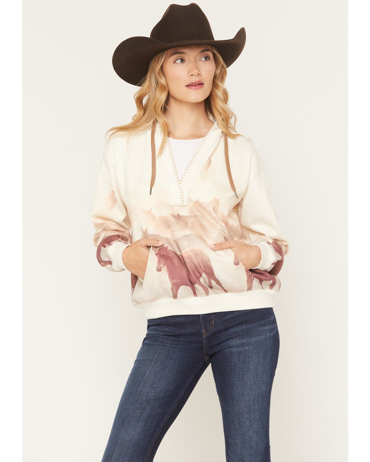 Women's Shyanne Running Horse Pullover Hoodie