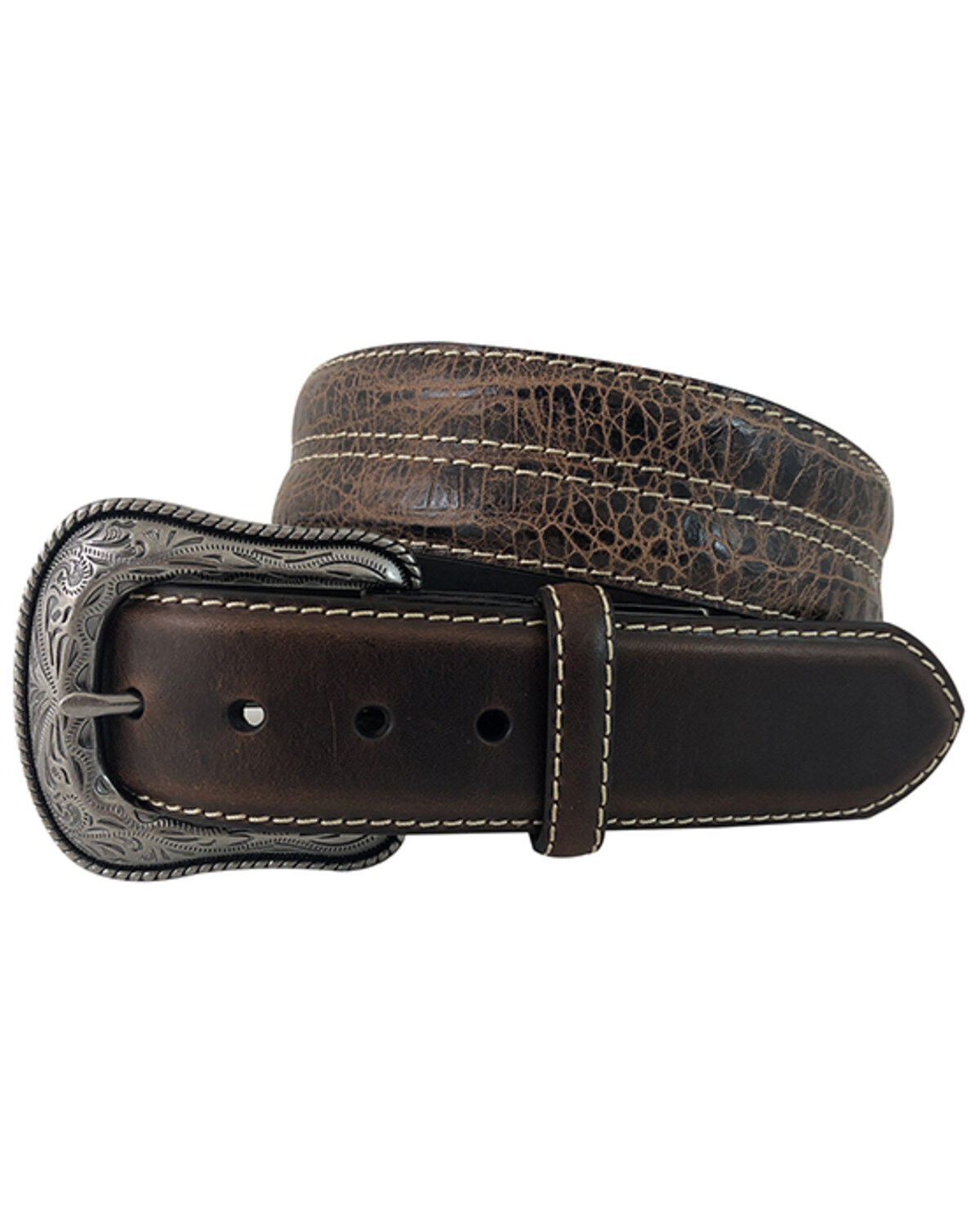 Men's Roper Croc Print Western Belt