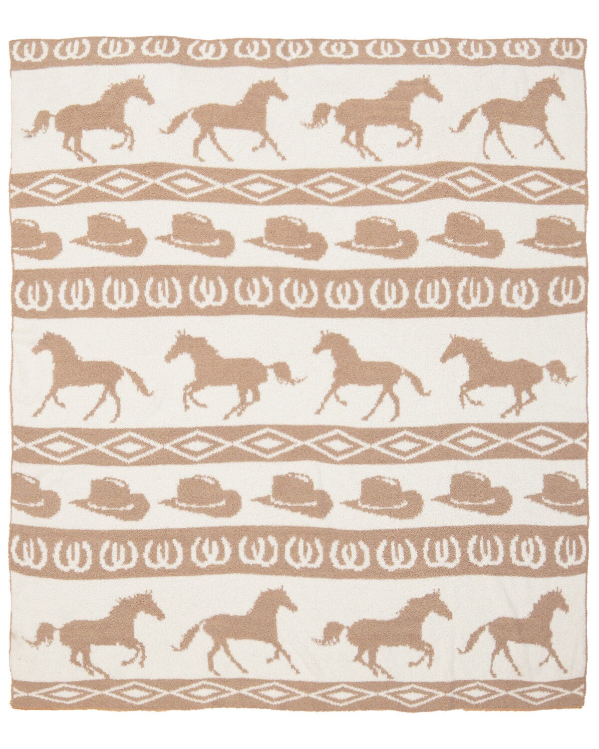 Wrangler Carstens Home Rodeo Stretchy Throw Blanket