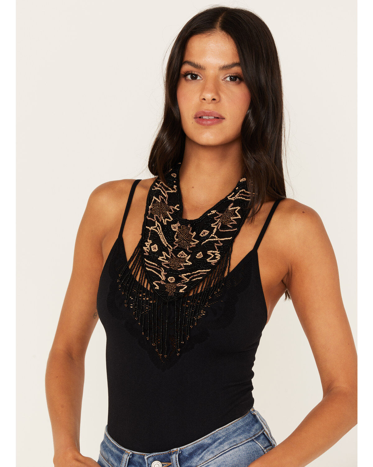 Women's Idyllwind Martingale Beaded Bandana Necklace