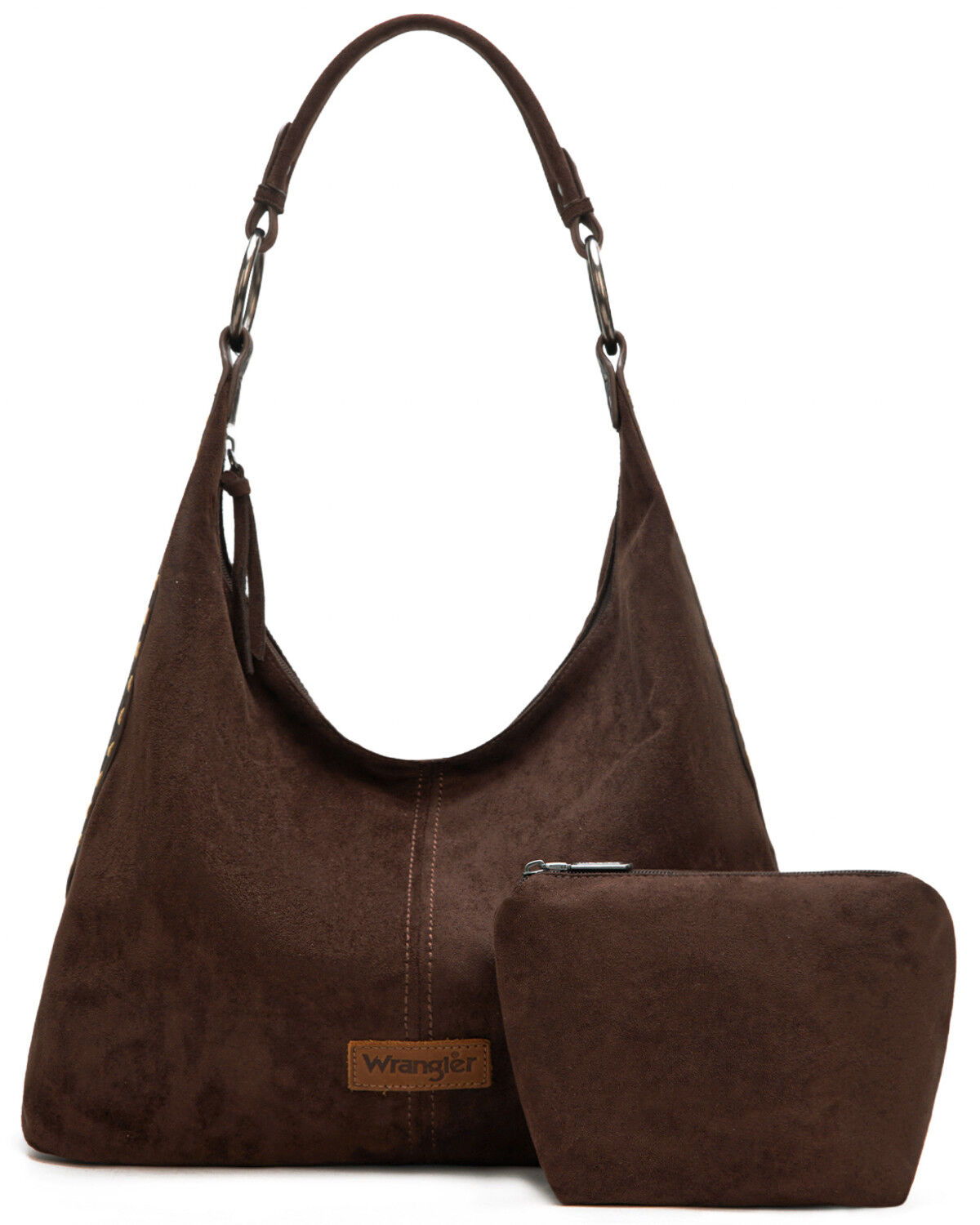 Women's Wrangler Floral Tooled Hobo Bag with Pouch