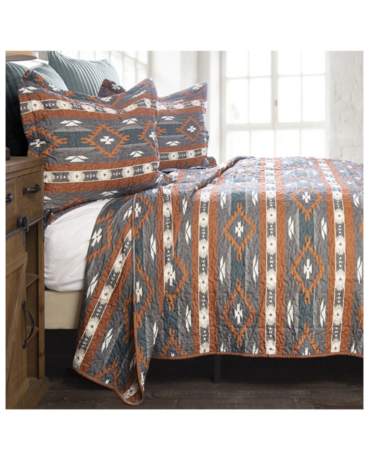 Wrangler Carstens Home Checotah Twin Quilt Set - 2 Piece