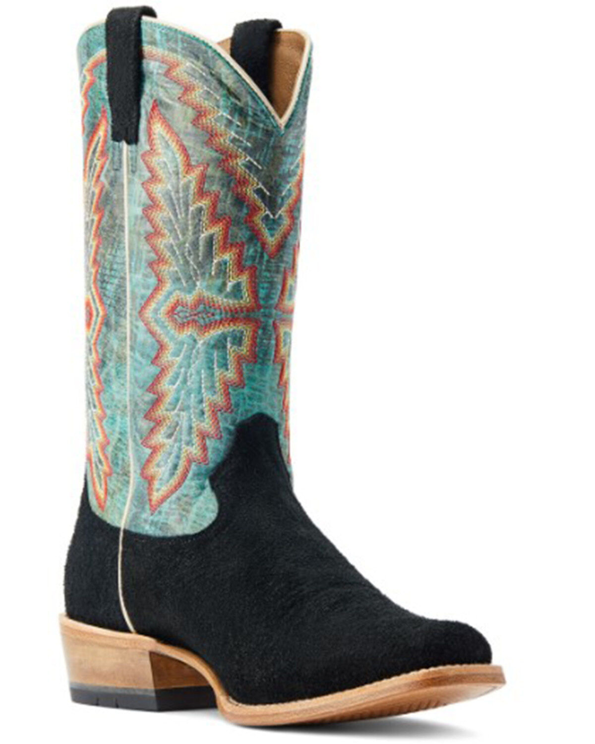 Men's Ariat Futurity Showman Roughout Western Boots - Square Toe