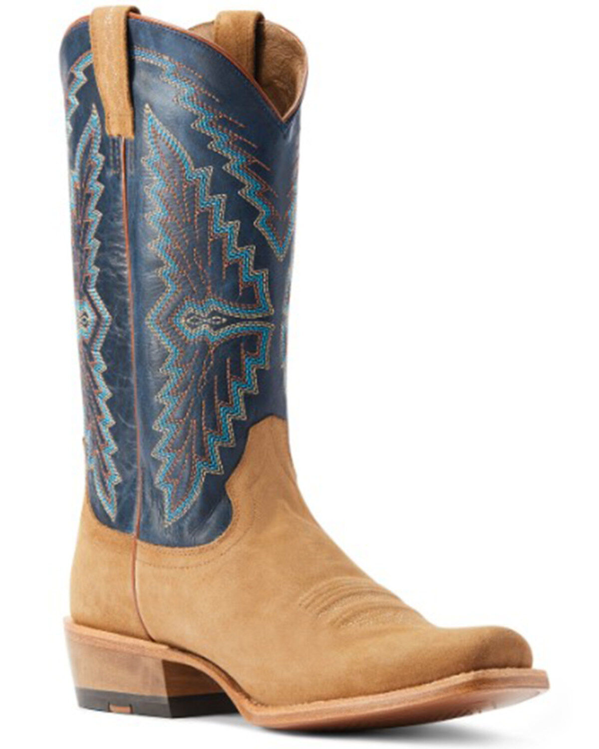 Men's Ariat Futurity Showman Roughout Western Boots - Square Toe