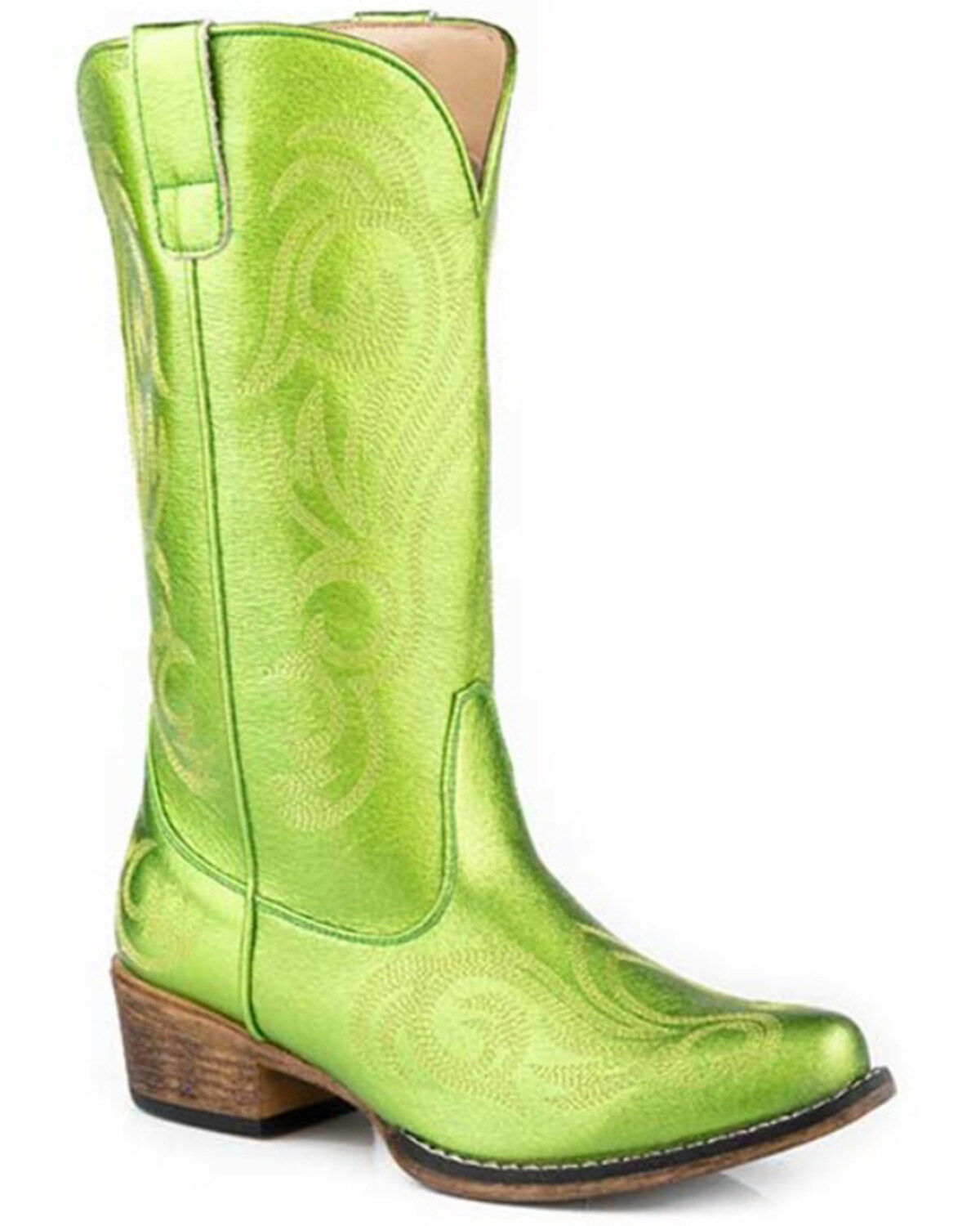 Women's Roper Riley Metallic Western Boots - Snip Toe