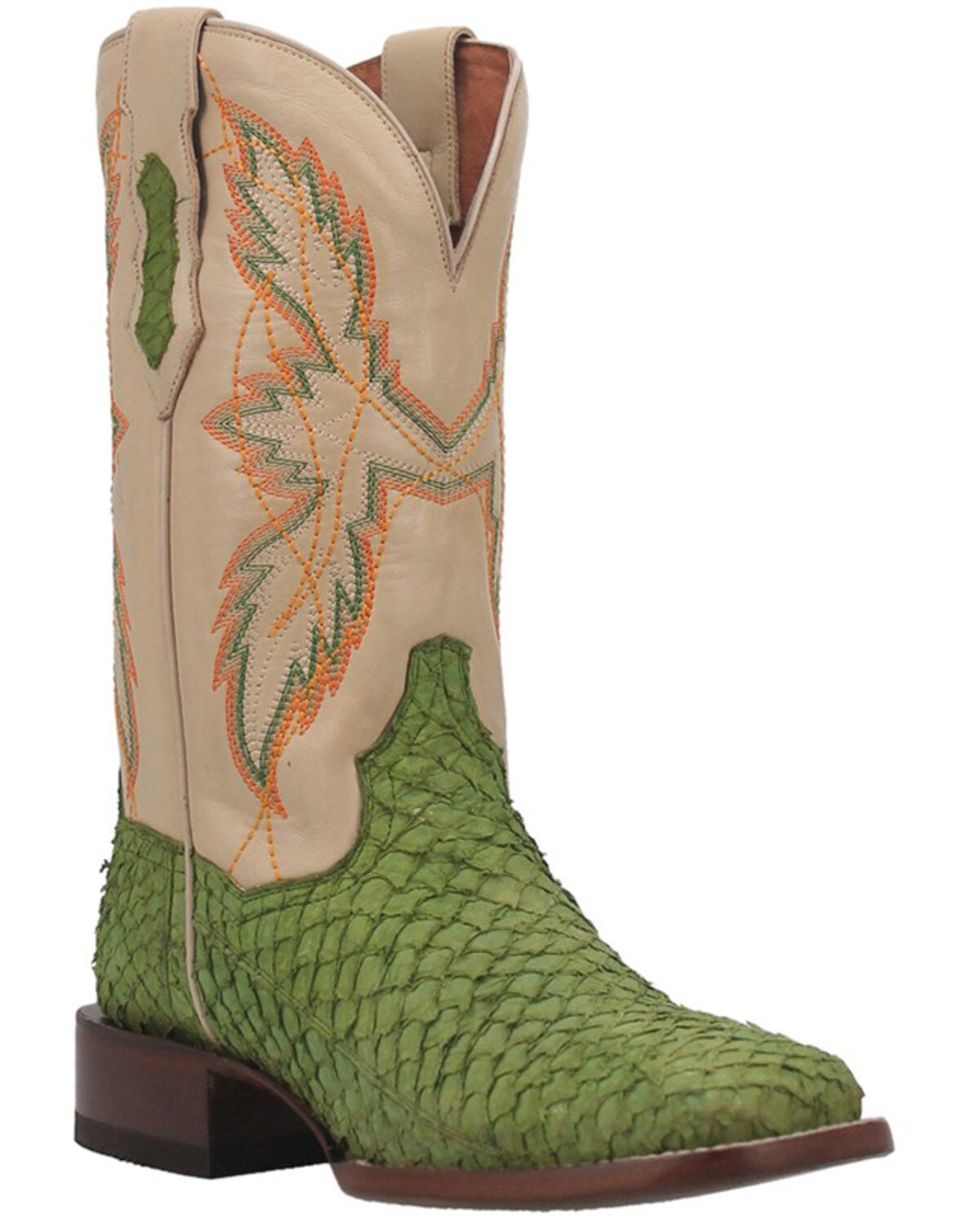 Women's Dan Post Seabass Western Boots - Broad Square Toe
