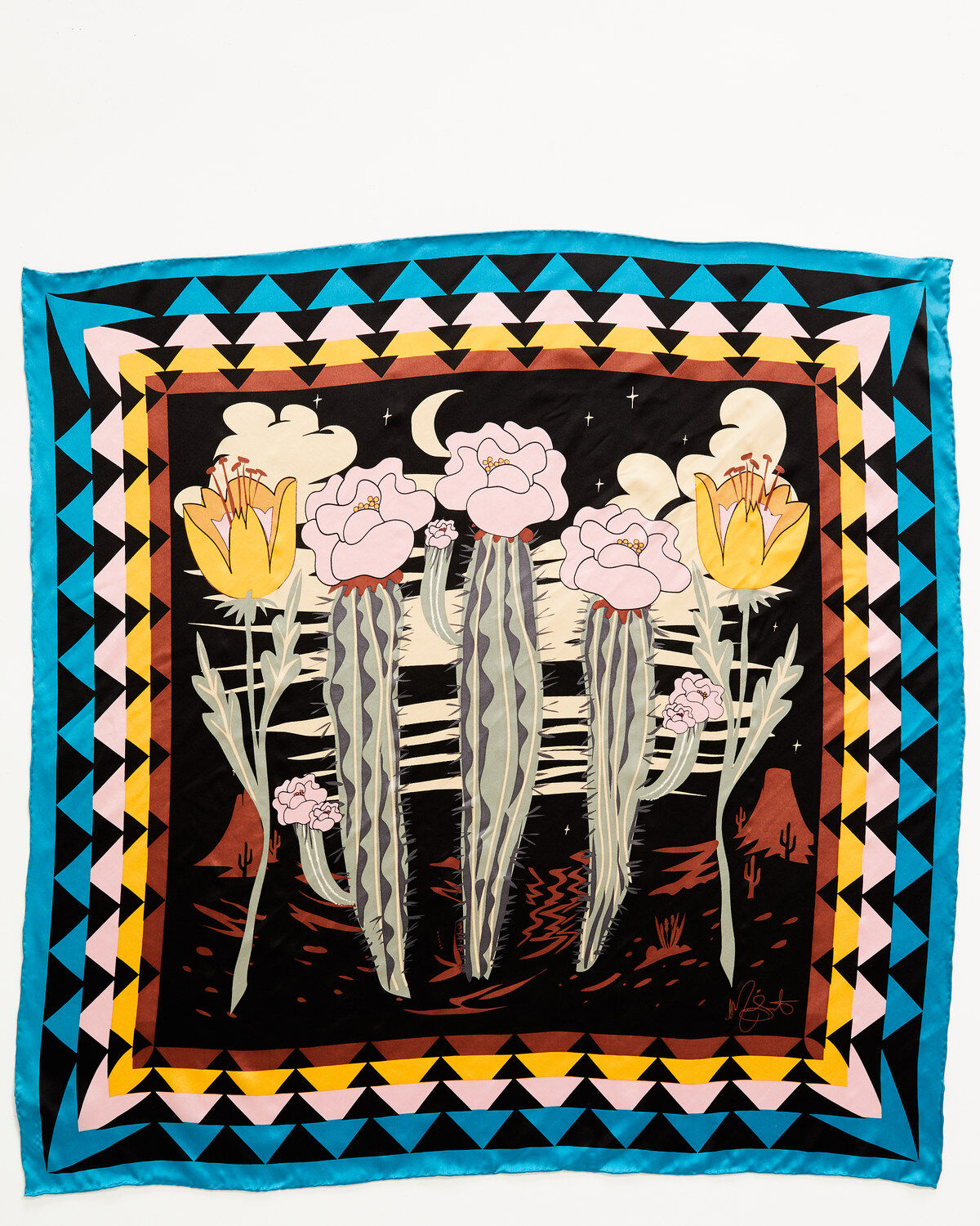 Women's Lane Idyllwind Wildflower Silk Bandana