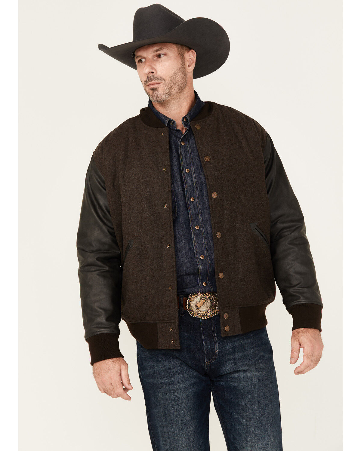 Men's Cody James Brighton Varsity Wool Jacket