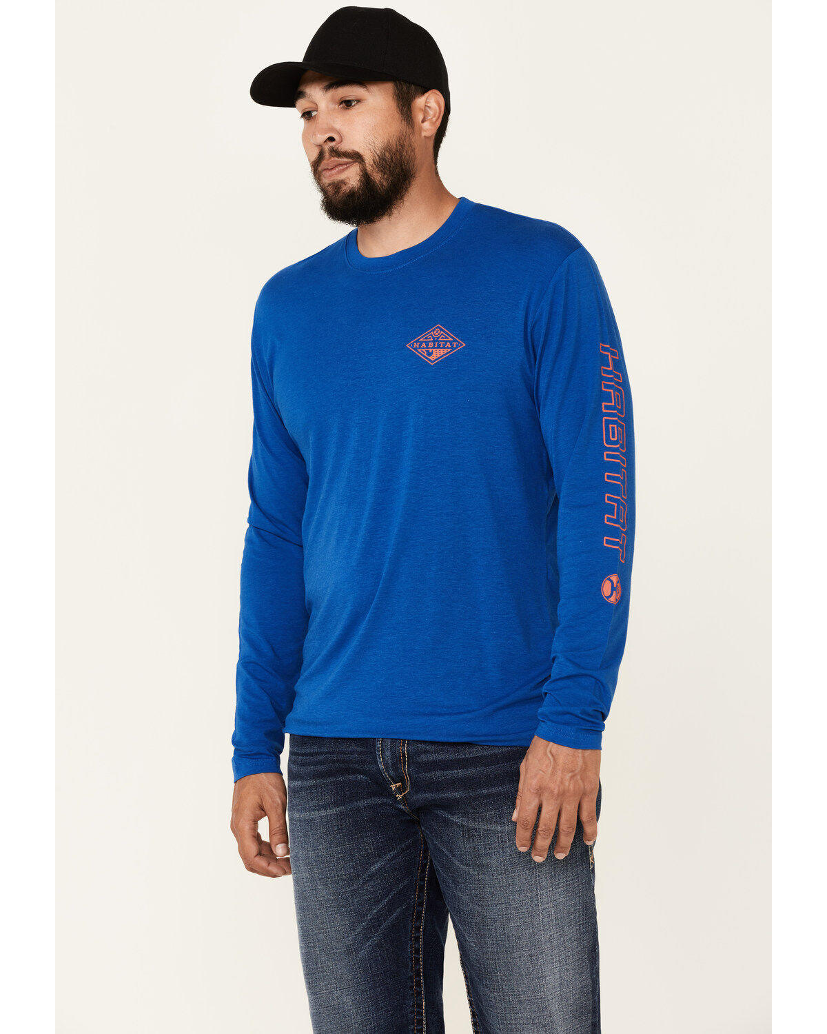Men's Hooey Captain Logo Long Sleeve T-Shirt