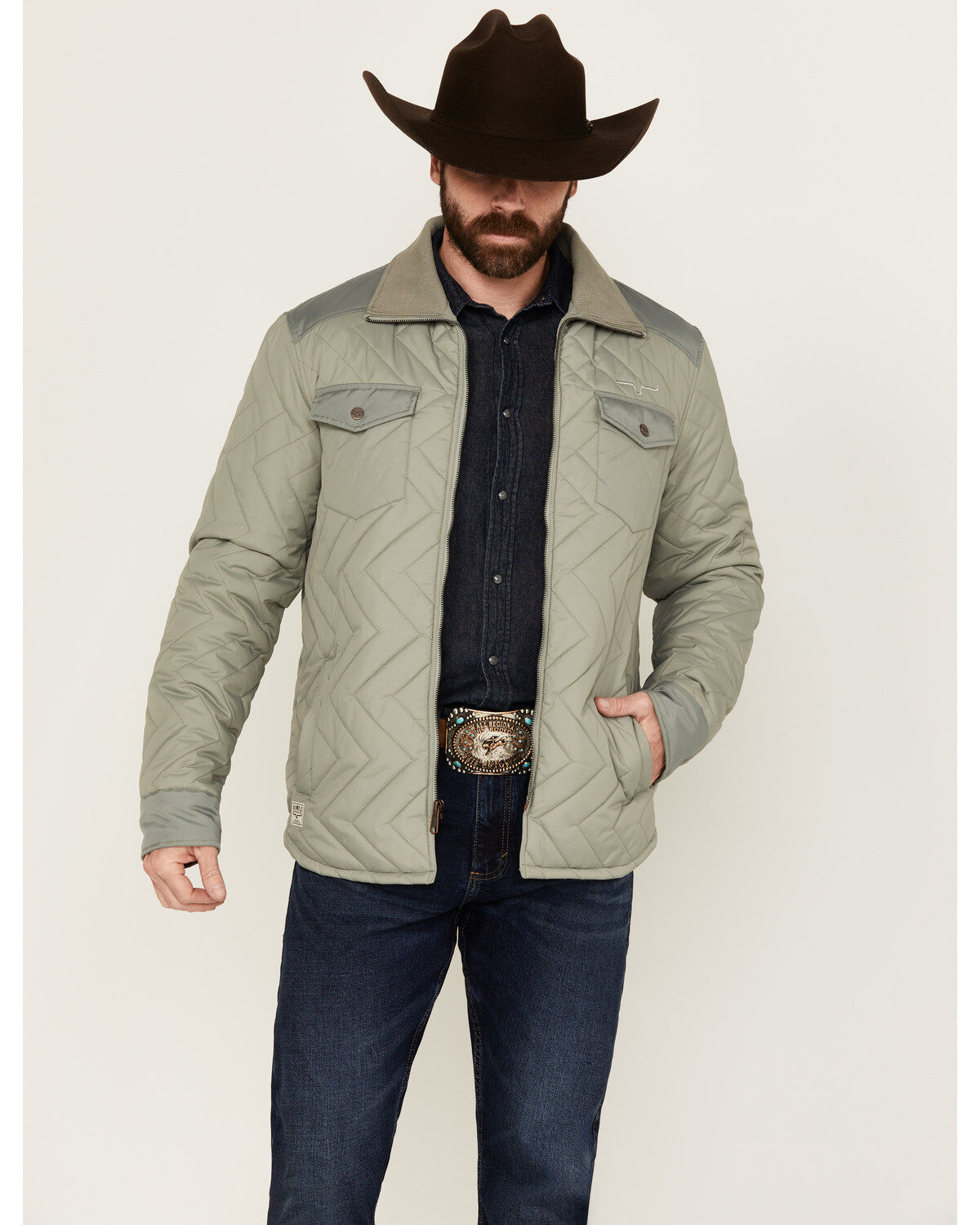 Men's Kimes Ranch Skink Quilted Zip-Up Jacket