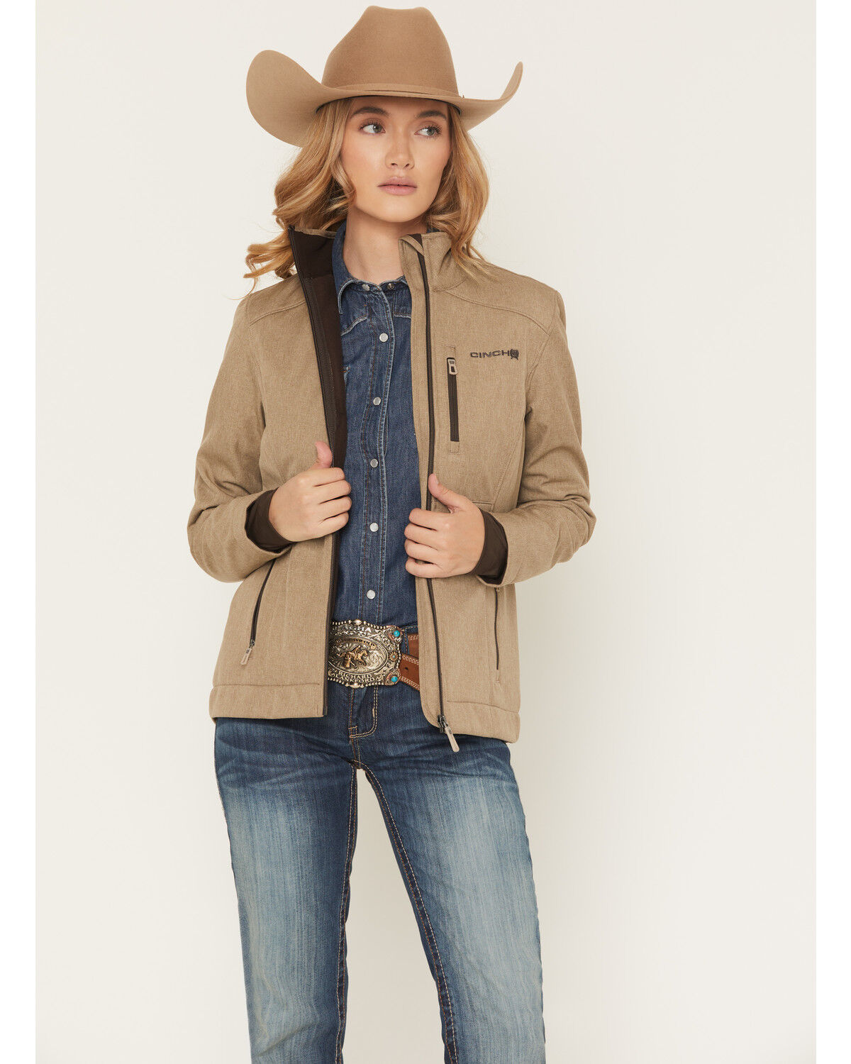 Women's Cinch Bonded Concealed Carry Softshell Jacket