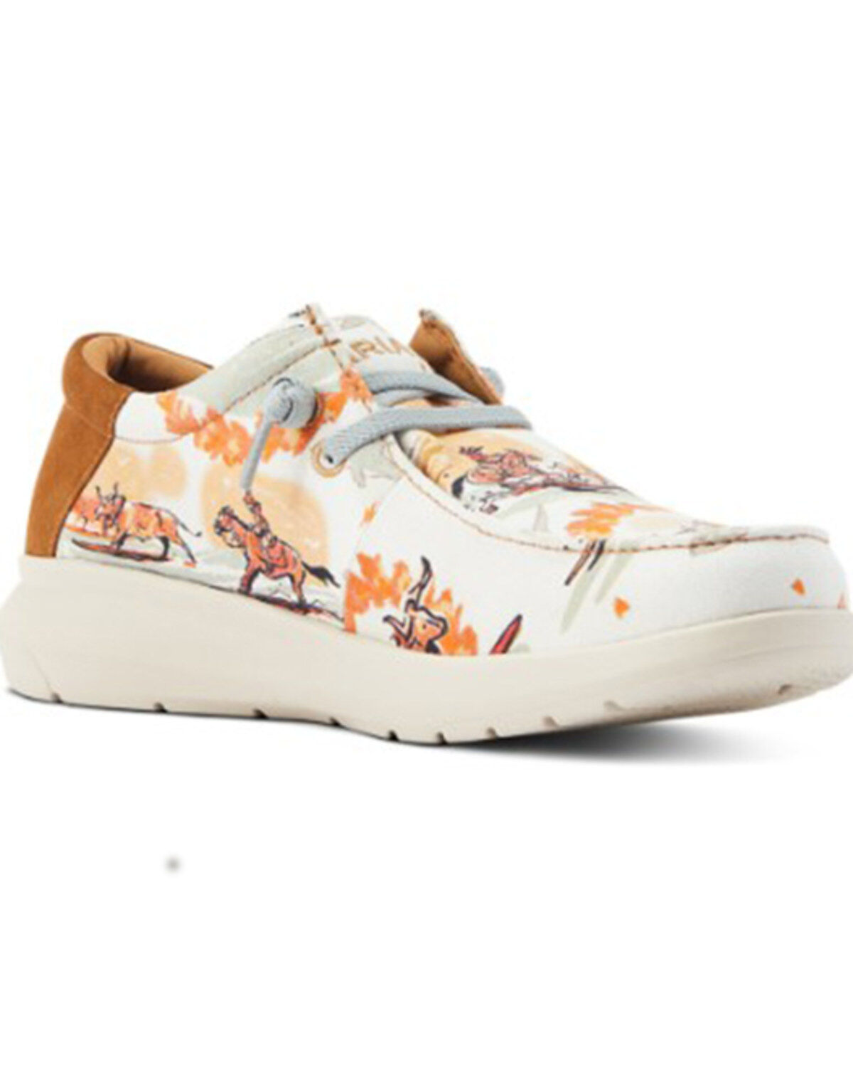 Men's Ariat Hilo Aloha Western Casual Shoes - Moc Toe