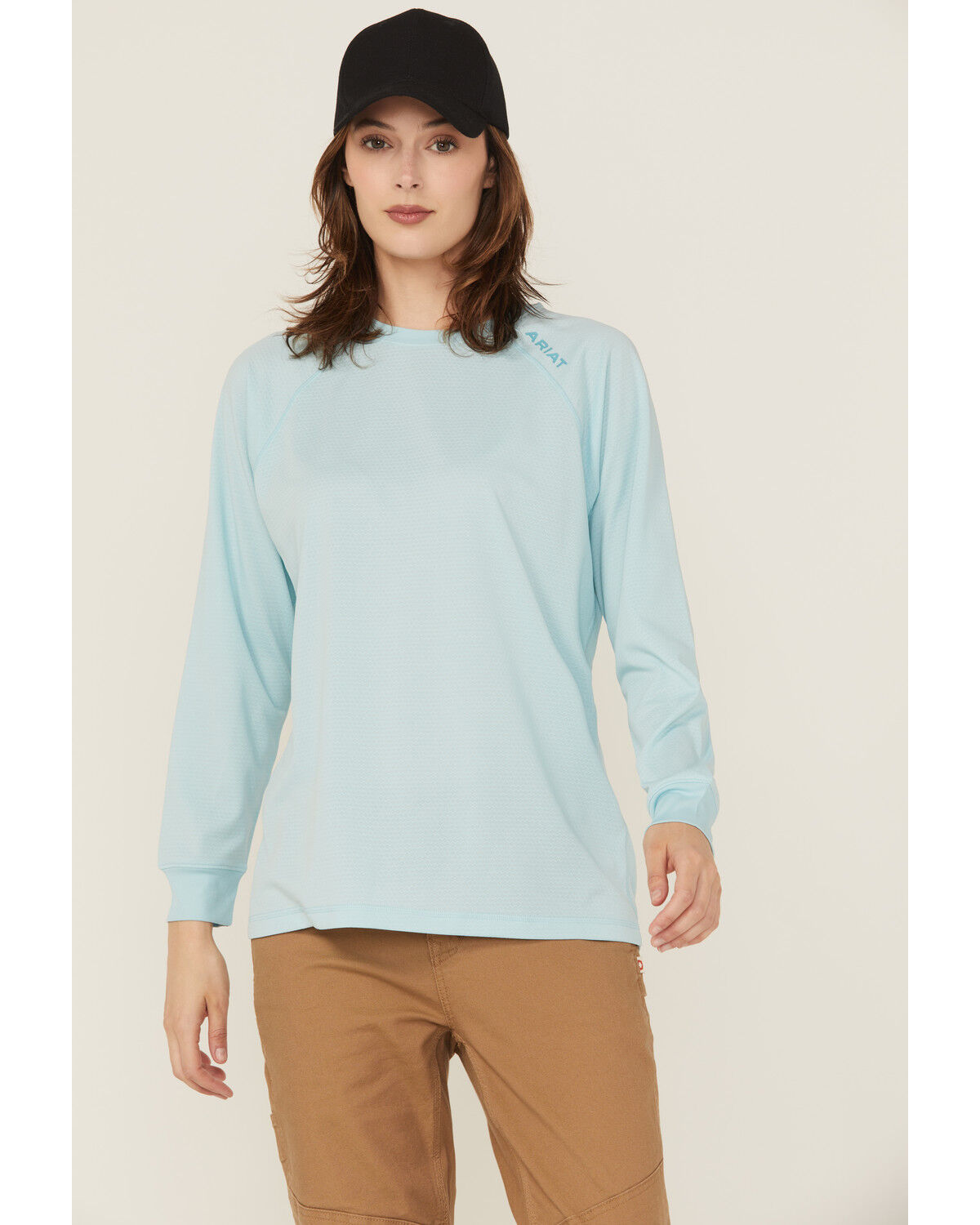 Women's Ariat Rebar Heat Fighter Essential Long Sleeve Work Tee