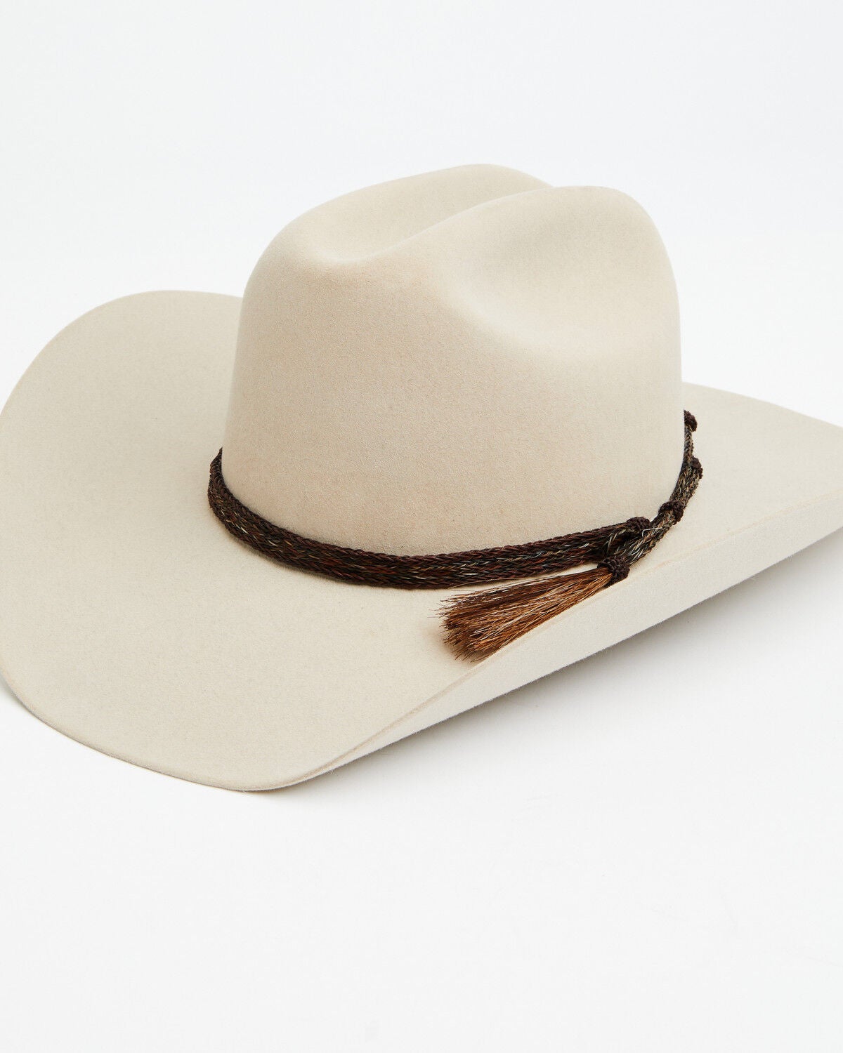 Colorado Horsehair Double Tassel Horsehair Hatband