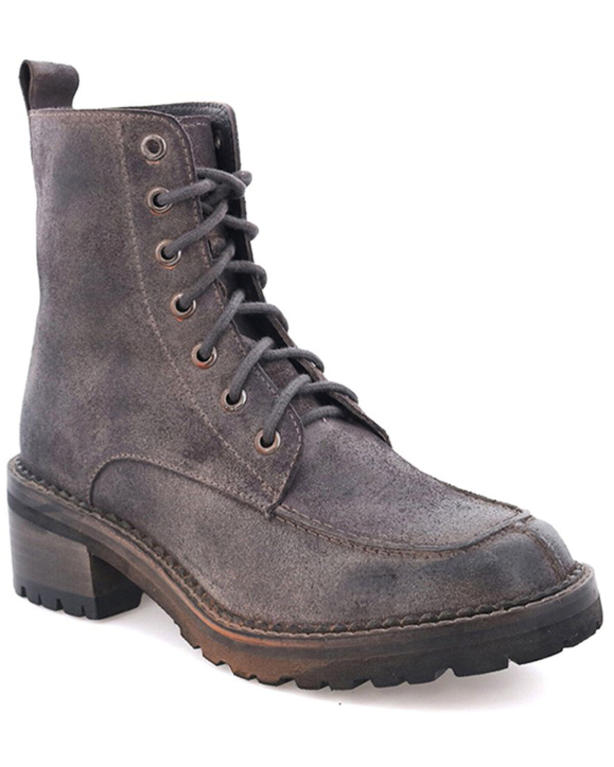 Women's Bed Stu Roan by Mabe II Lace-Up Boots - Moc Toe