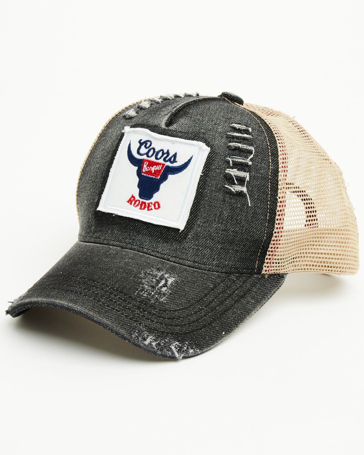 Men's Coors Distressed Logo Ball Cap