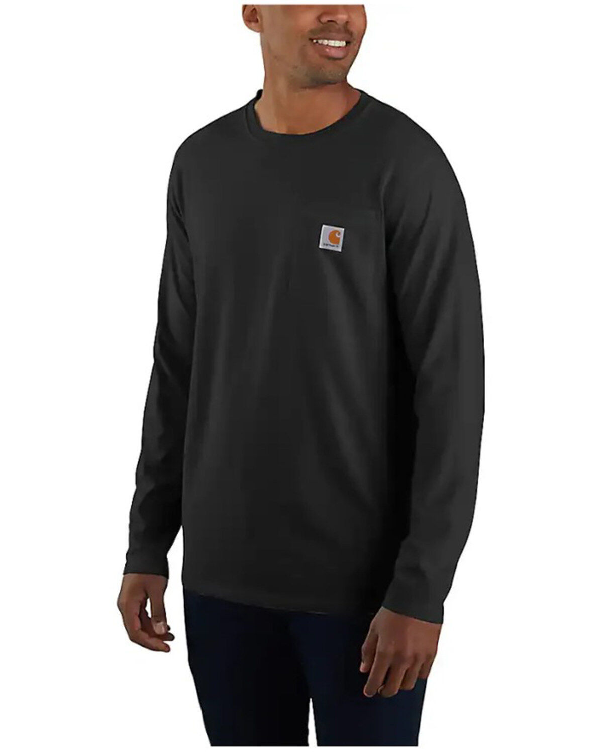 Men's Carhartt Force Relaxed Fit Midweight Long Sleeve Pocket T-Shirt