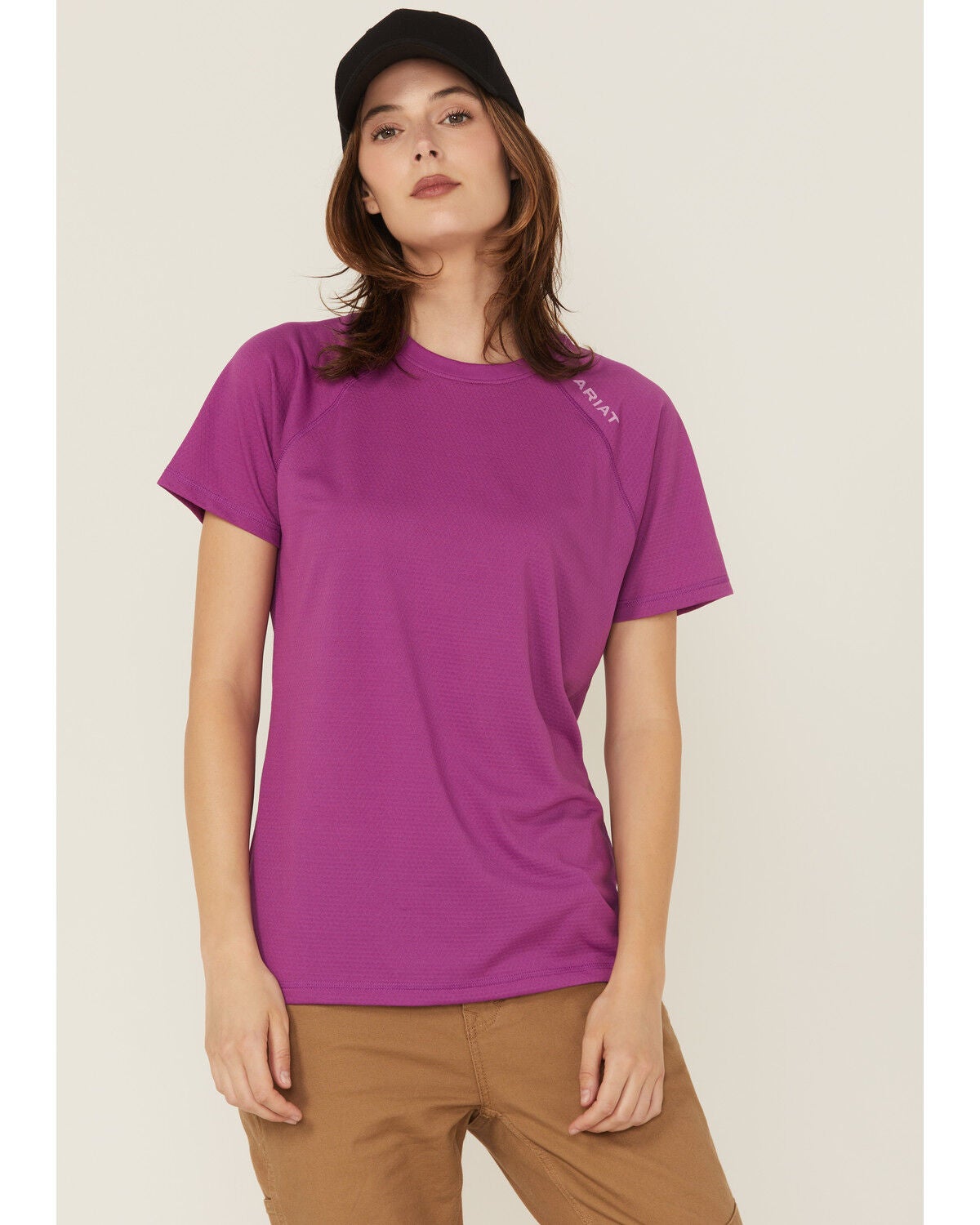 Women's Ariat Rebar Heat Fighter Essential Short Sleeve Work Tee