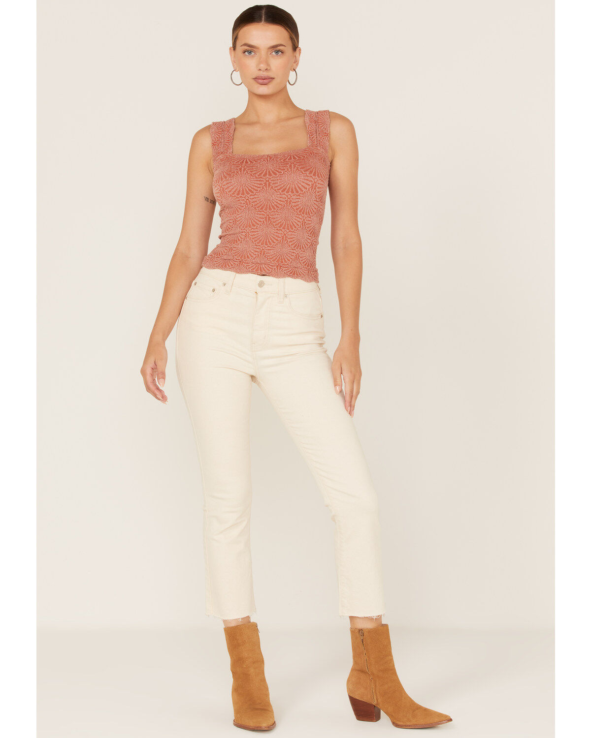Women's Daze High Rise Cropped Flare Jeans