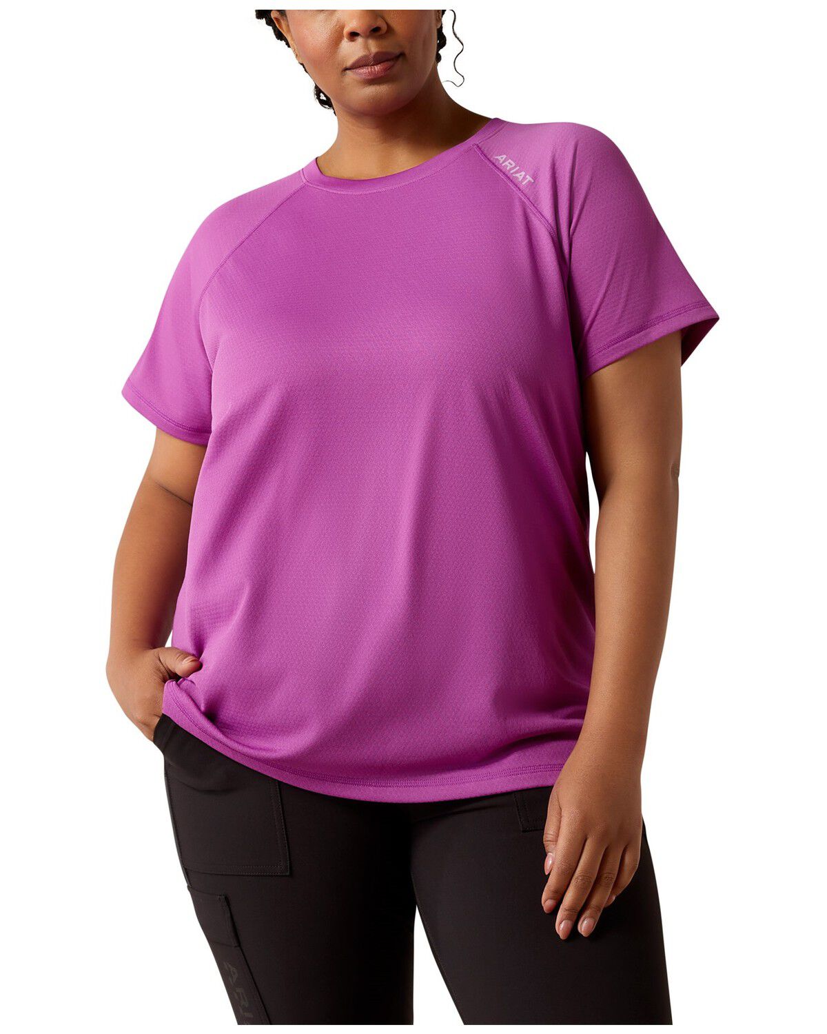 Women's Ariat Rebar Heat Fighter Essential Short Sleeve Work Tee - Plu