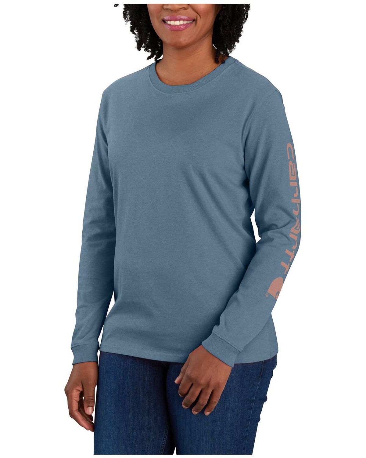 Women's Carhartt Loose Fit Heavyweight Long Sleeve Graphic Work Shirt