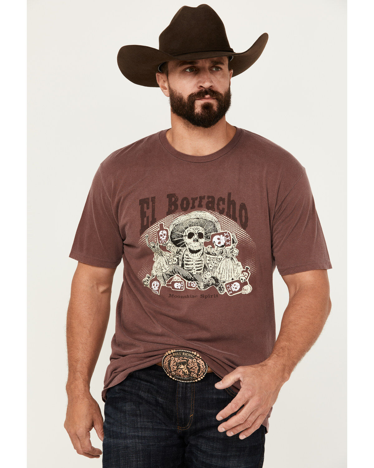 Men's Moonshine Spirit El Borracho Short Sleeve T-Shirt