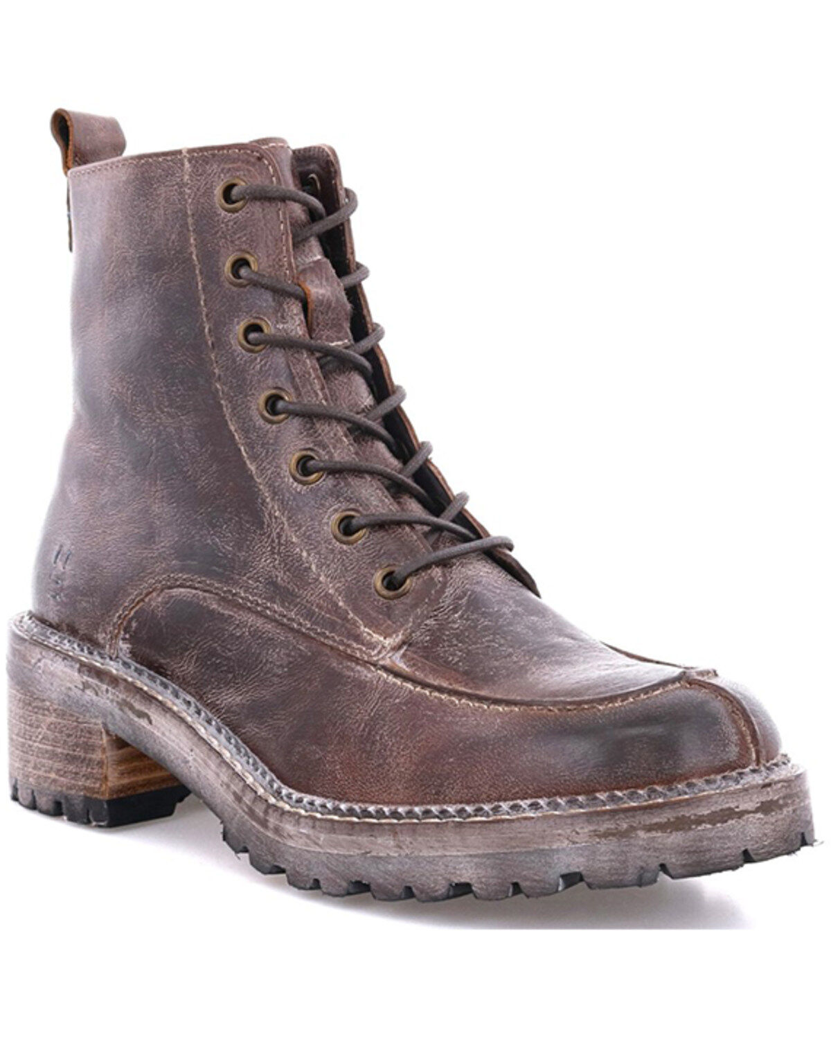 Women's Bed Stu Roan by Mabe II Lace-Up Boots - Moc Toe