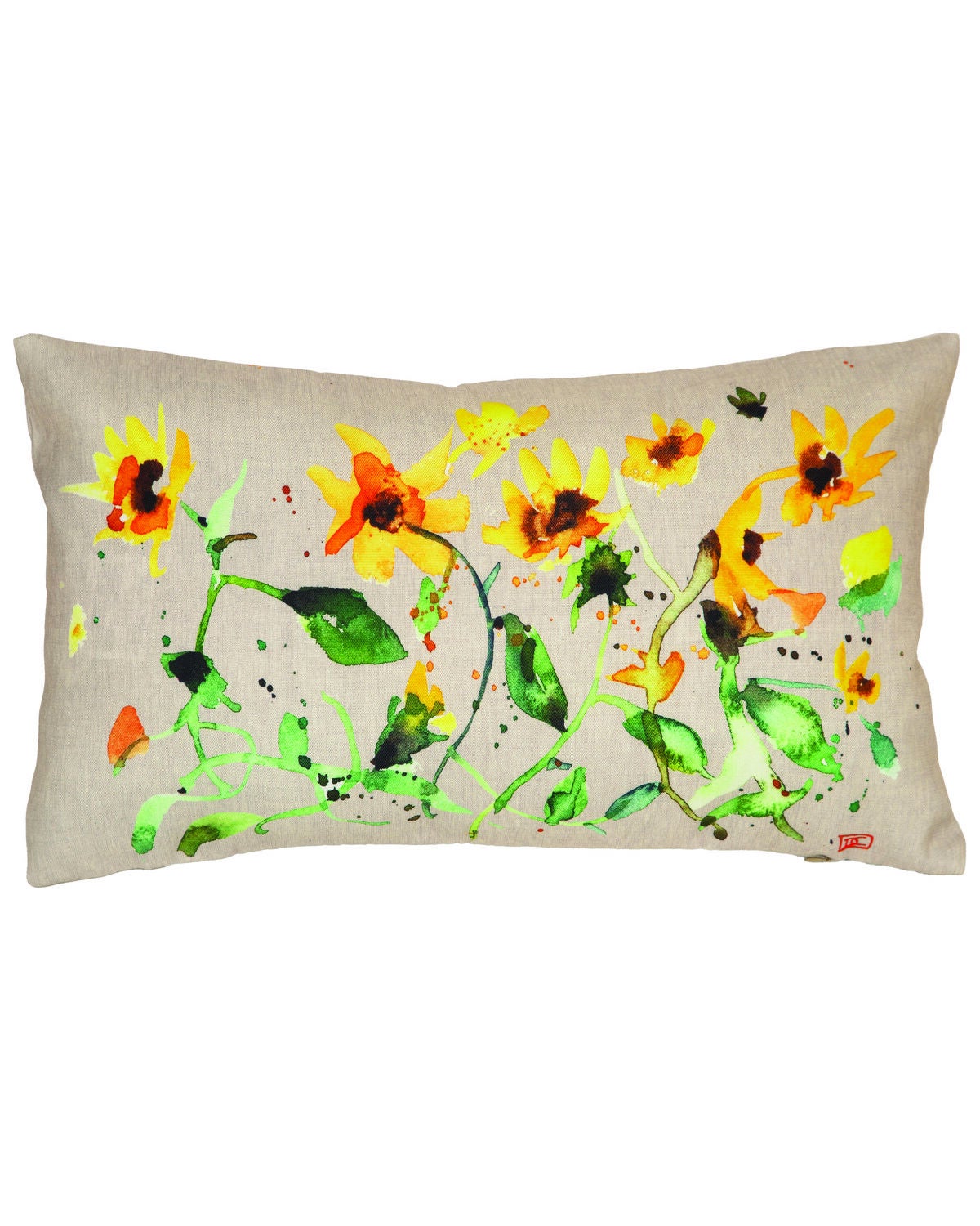 Carstens Home Sunflower Patch Outdoor Pillow