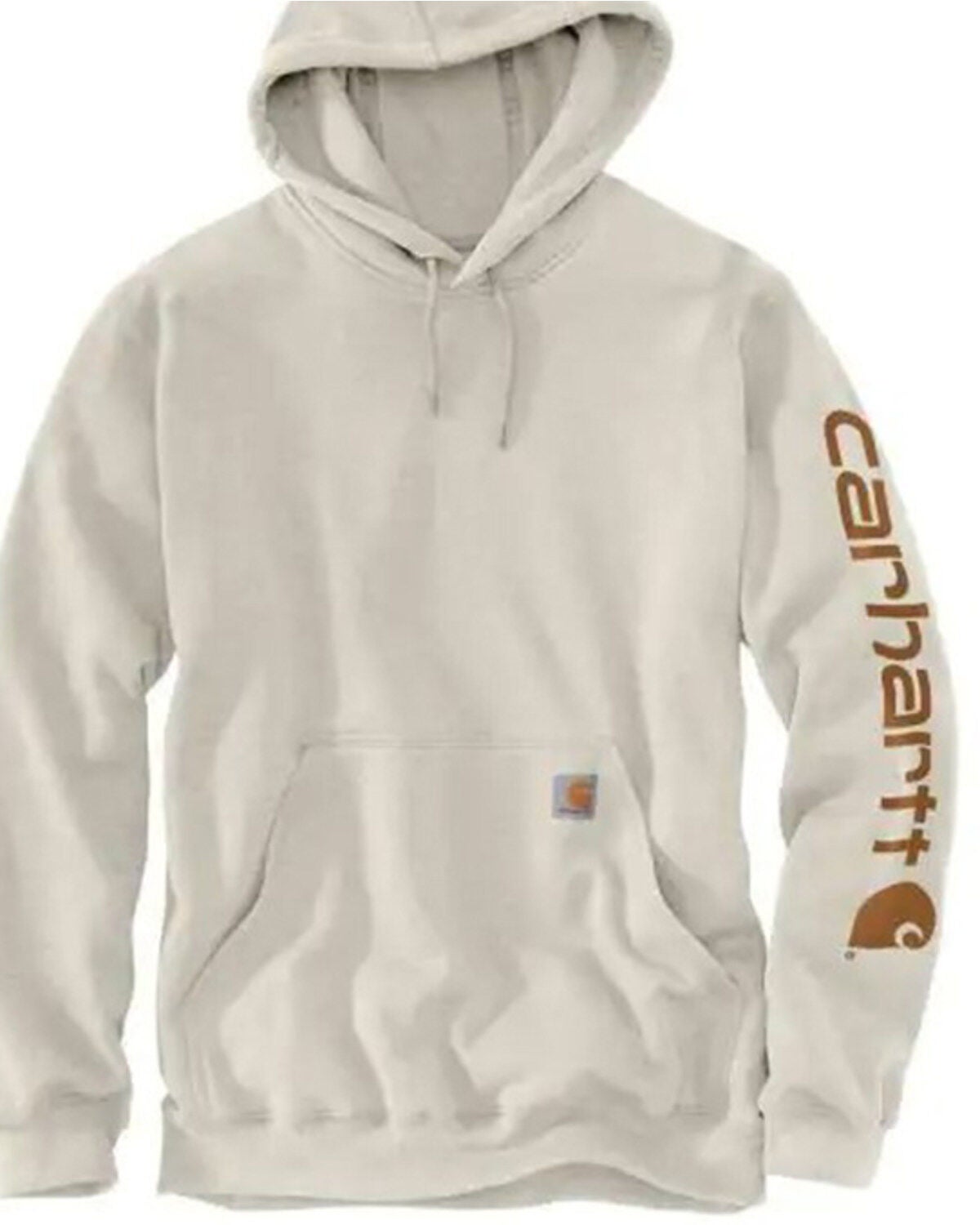 Men's Carhartt Loose Fit Midweight Logo Sleeve Graphic Hooded Sweatshi