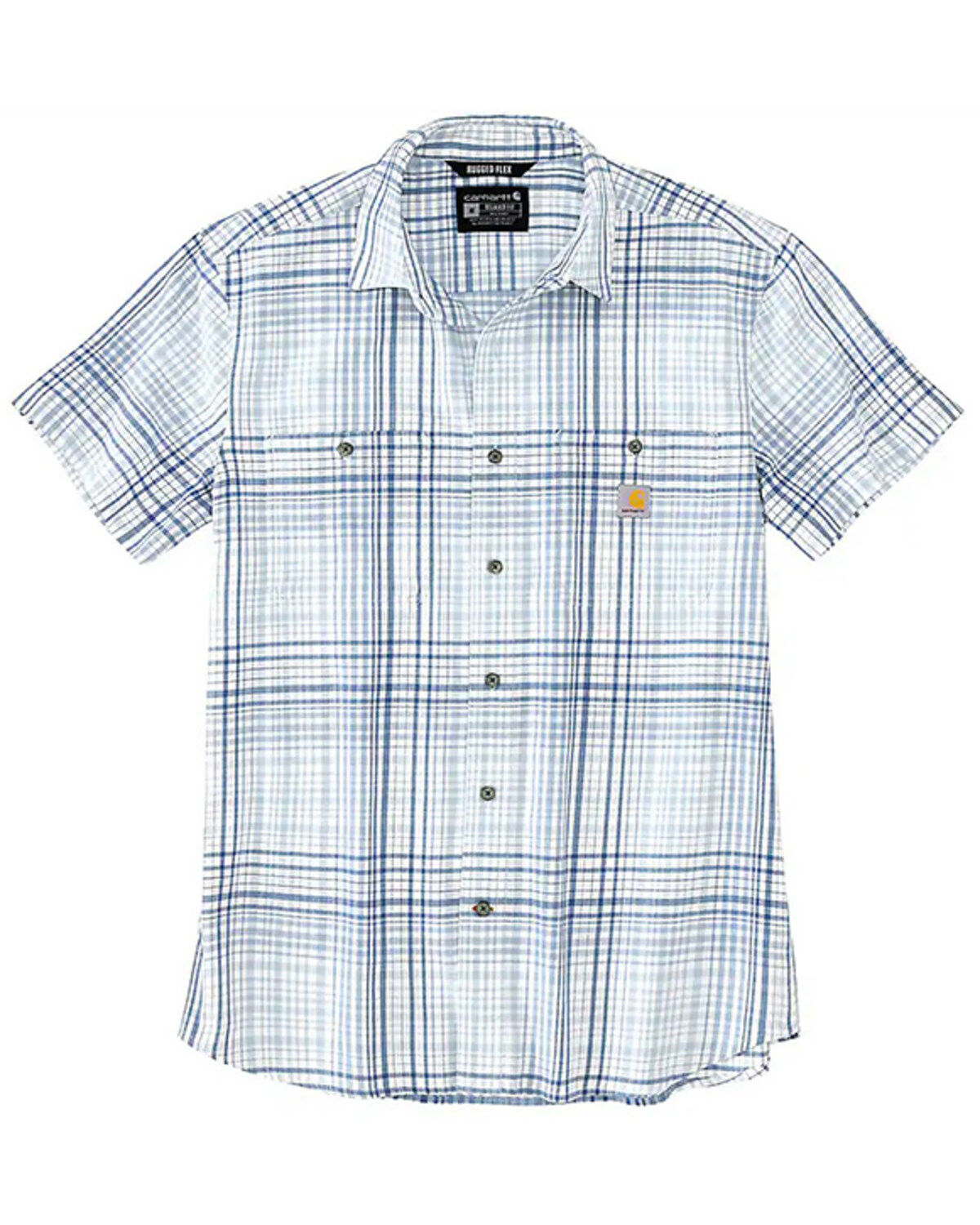 Men's Carhartt Rugged Flex Relaxed Fit Lightweight Plaid Print Short