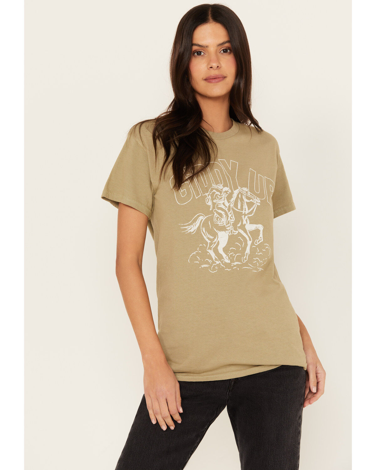 Women's Youth in Revolt Giddy Up Short Sleeve Graphic Tee