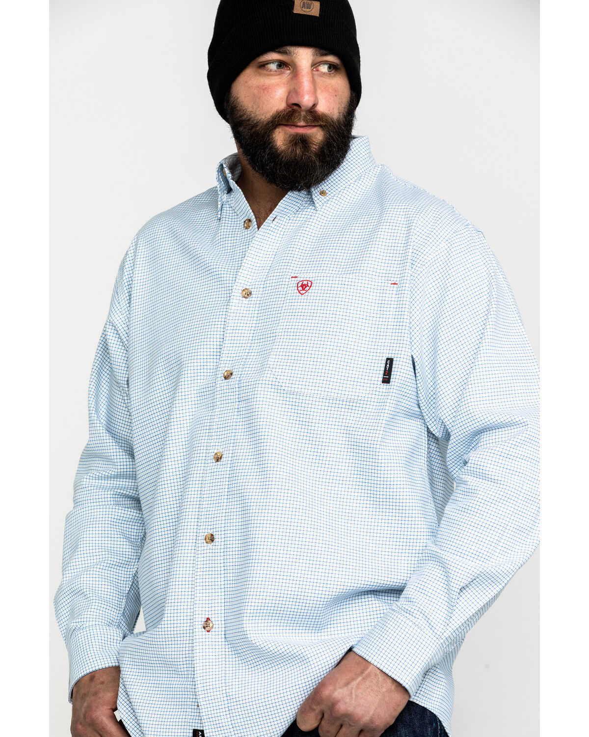 Men's Ariat FR Solid Durastretch Long Sleeve Work Shirt