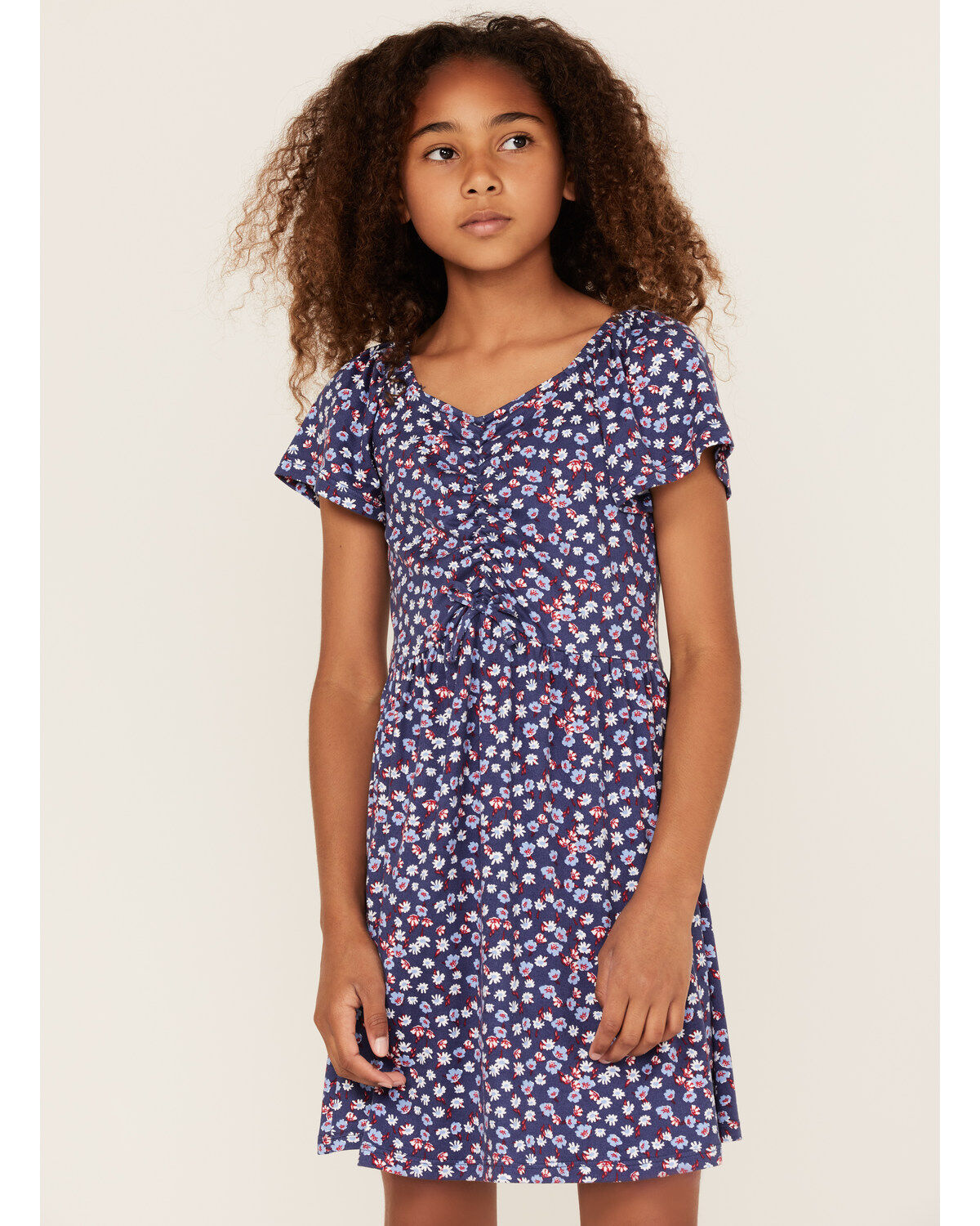 Girls' Shyanne Ditsy Floral Flowy Dress