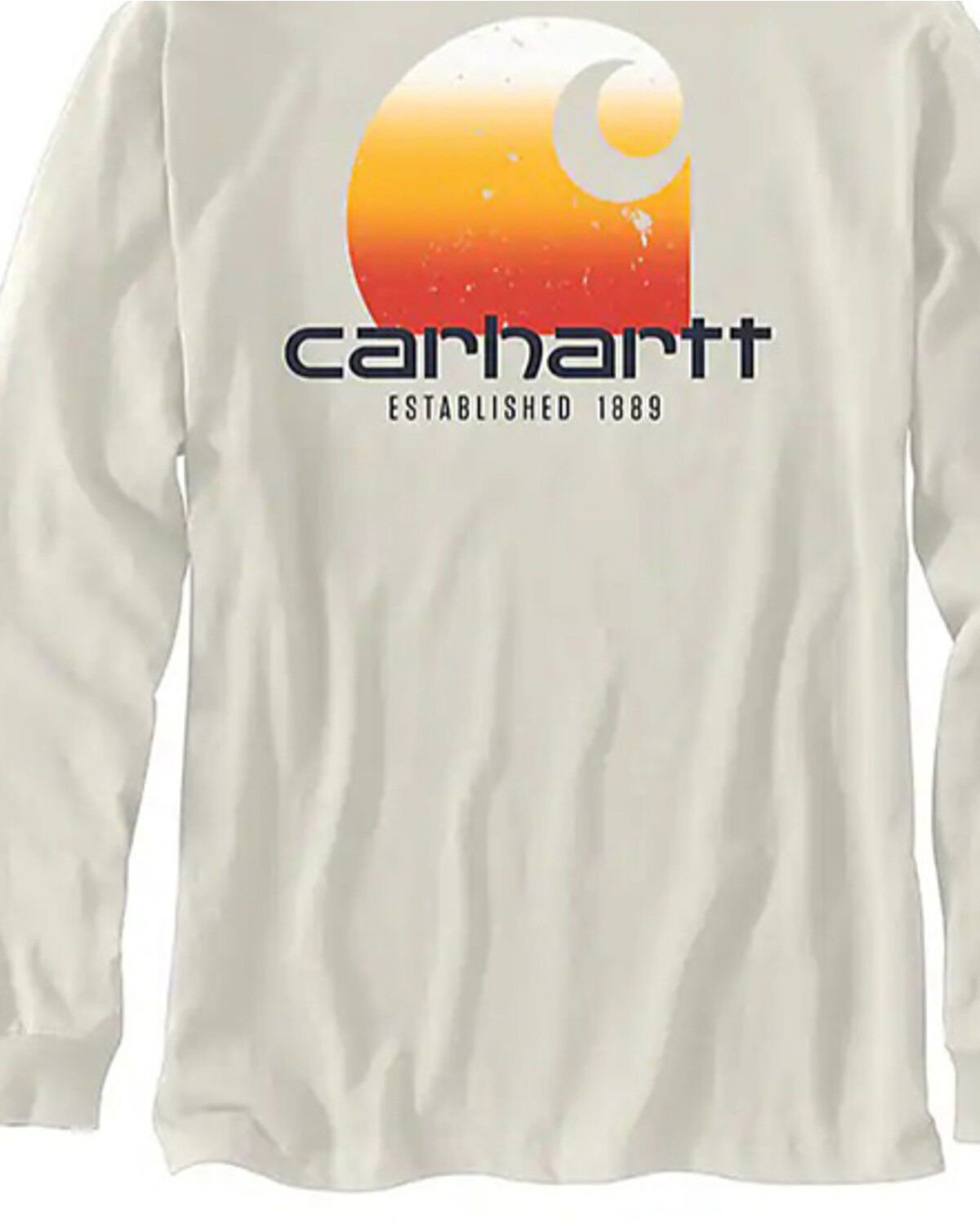 Men's Carhartt Relaxed Fit Heavyweight Long Sleeve Graphic Work T-Shir