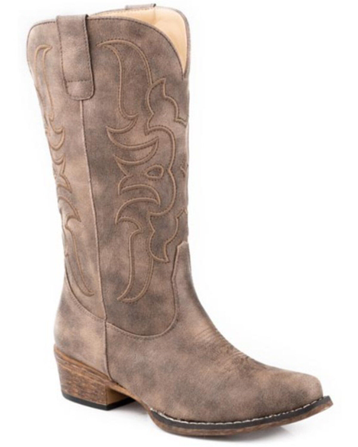 Women's Roper Riley Cord Western Boots - Snip Toe