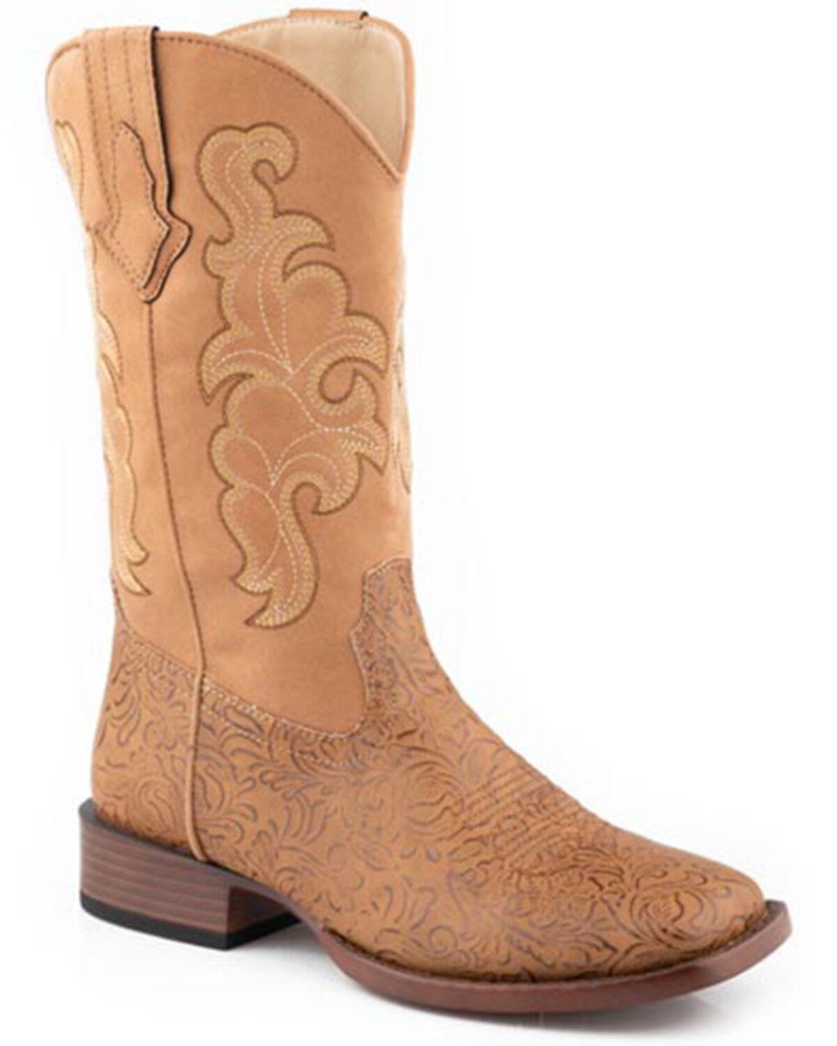 Women's Roper Kacey Western Boots - Broad Square Toe