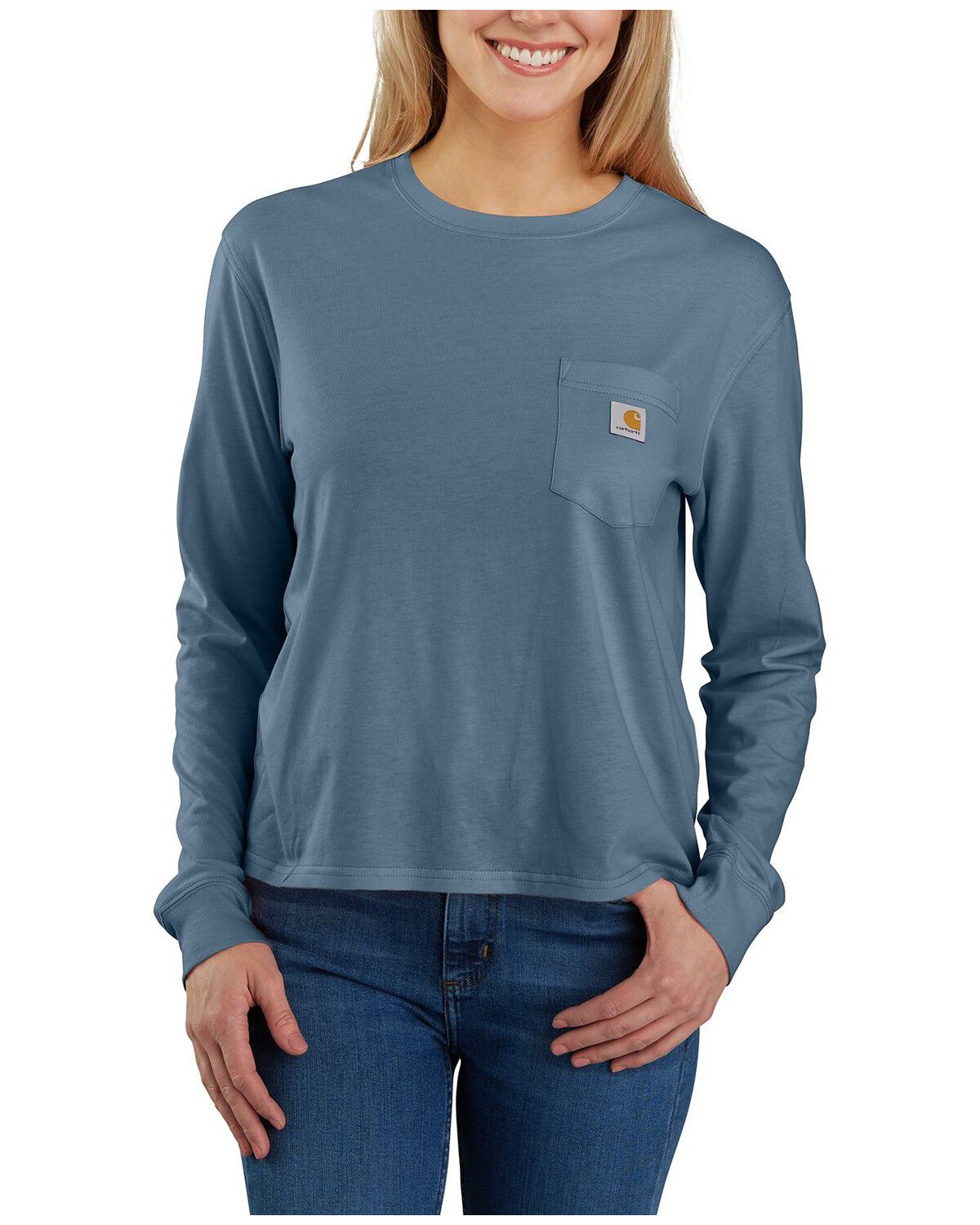 Women's Carhartt TENCEL Fiber Series Loose Fit Long Sleeve Graphic Po