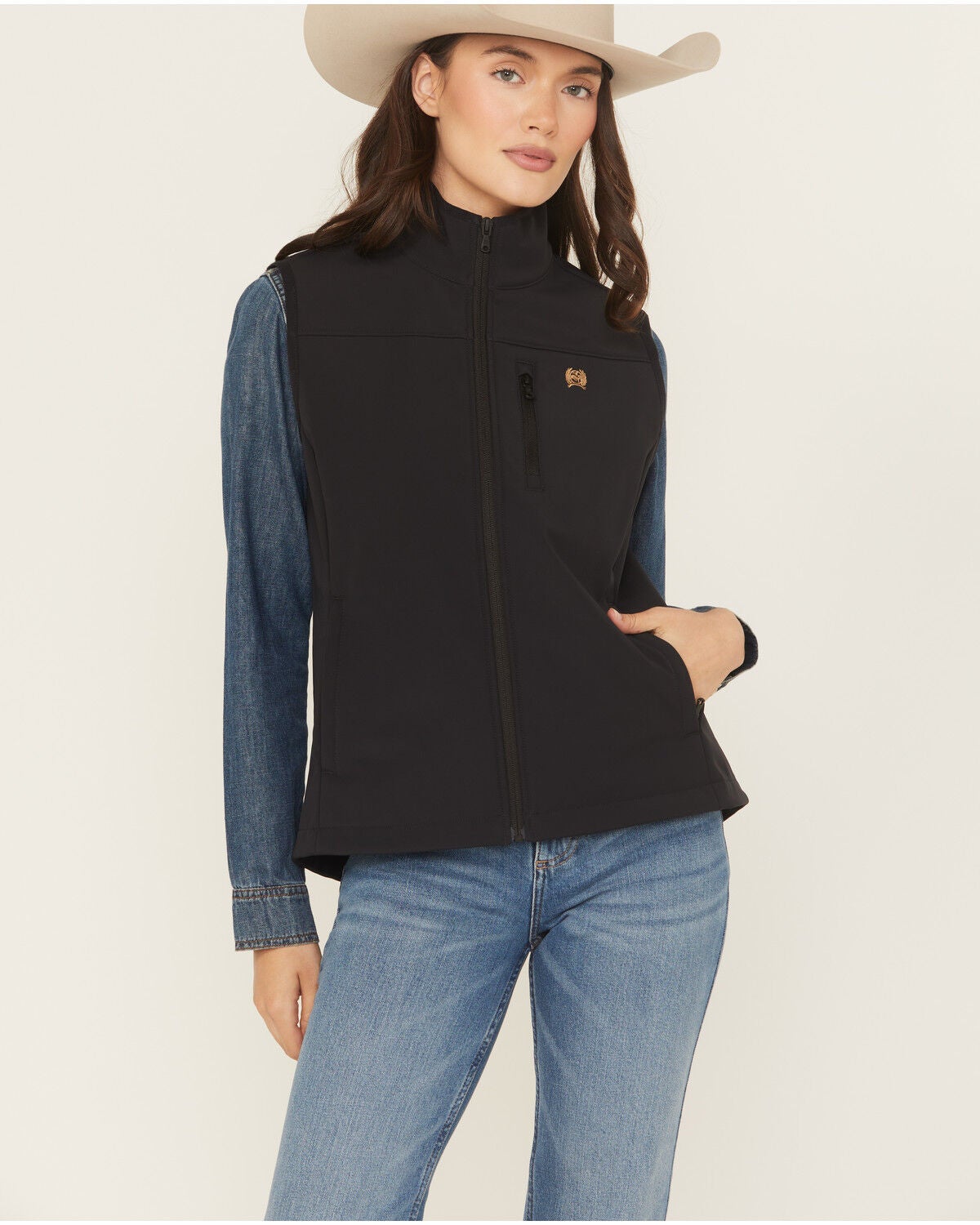 Women's Cinch Windproof Softshell Vest