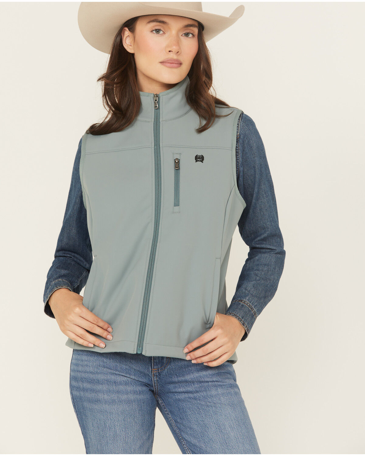 Women's Cinch Windproof Softshell Vest