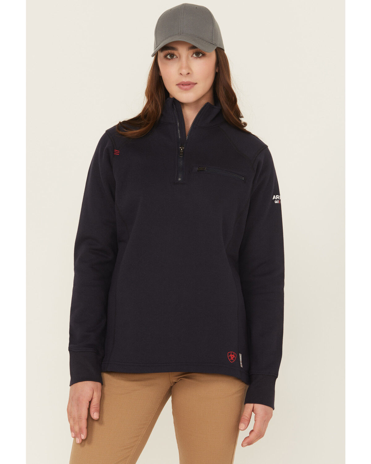 Women's Ariat FR Rev 1/4 Zip Pullover