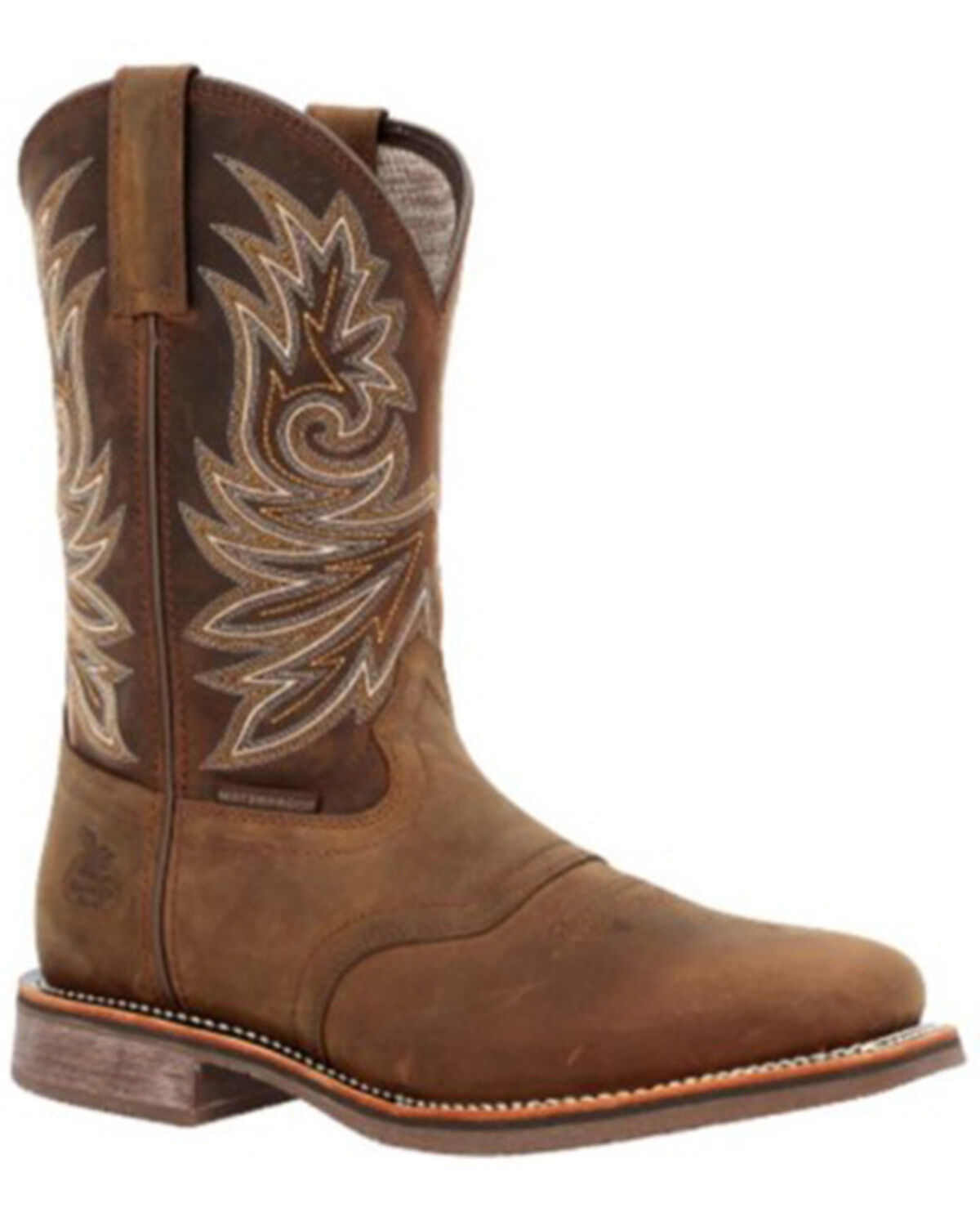 Men's Georgia Boot Carbo-Tec Waterproof Pull On Safety Western Boots -