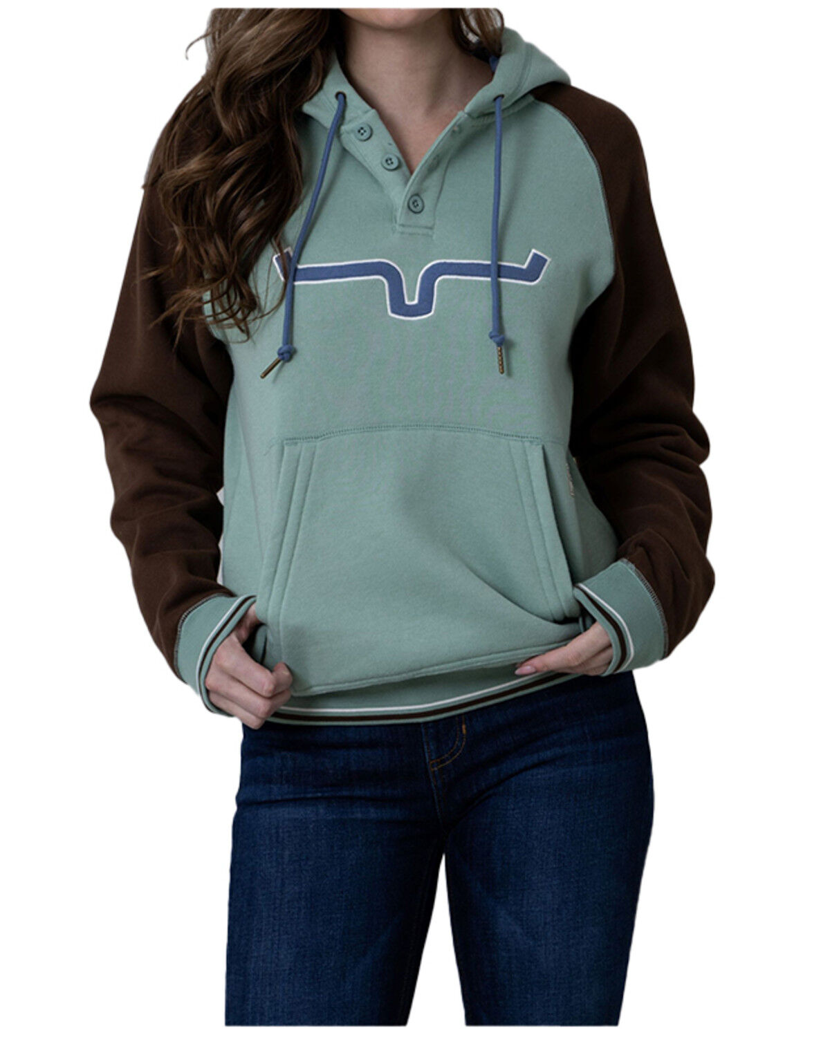 Women's Kimes Ranch Amigo Logo Hooded Pullover
