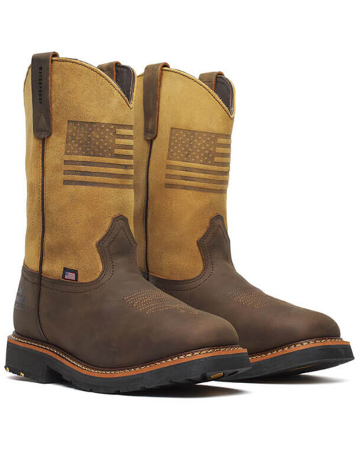 Men's Thorogood 11" Waterproof Wellington Work Boots - Soft Toe