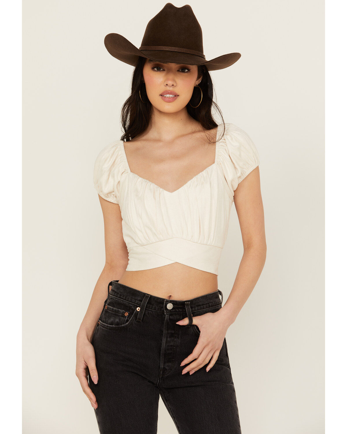 Women's Beyond The Radar Print Balloon Sleeve Blouse