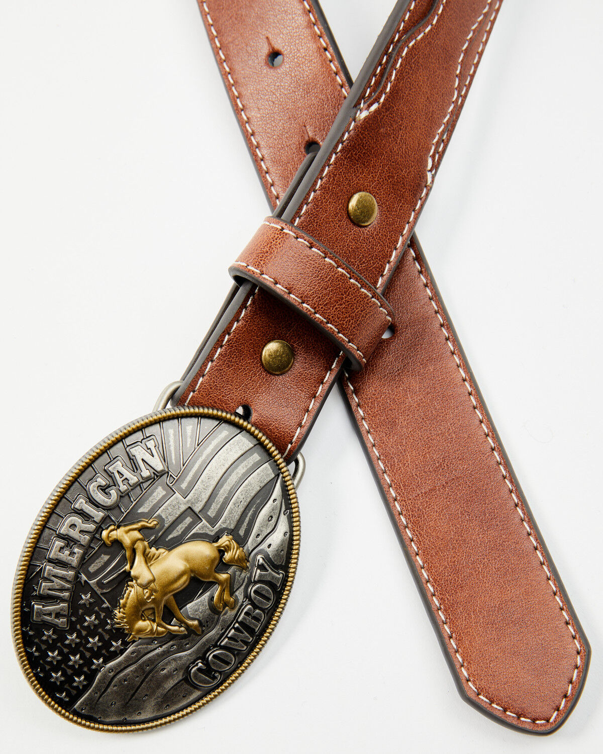 Boys' Cody James Caleb American Cowboy Buckle Belt