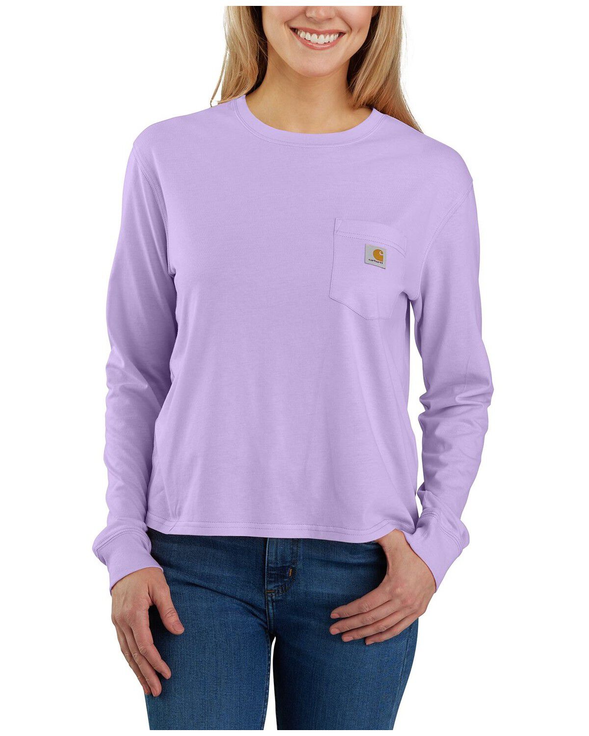 Women's Carhartt Tencel Fiber Series Loose Fit Long Sleeve Pocket Wor