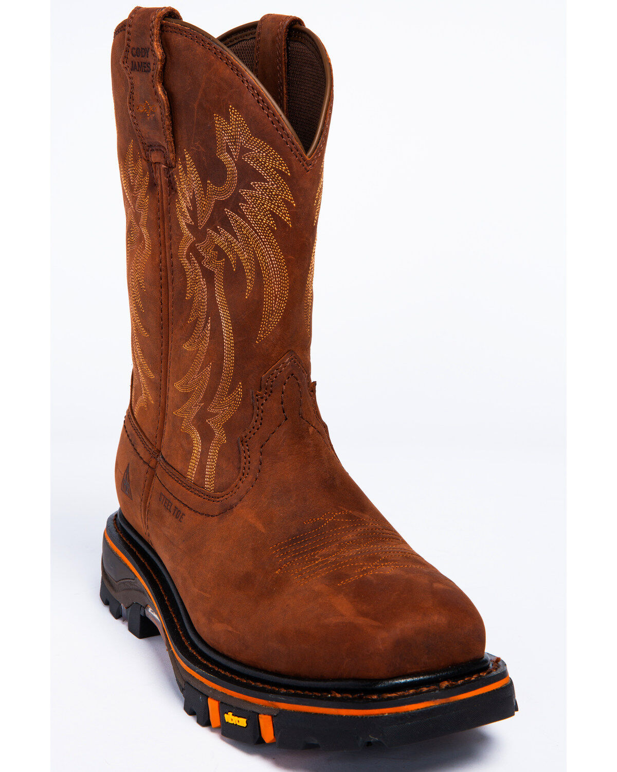 Men's Cody James 11" Decimator Western Work Boots - Steel Toe