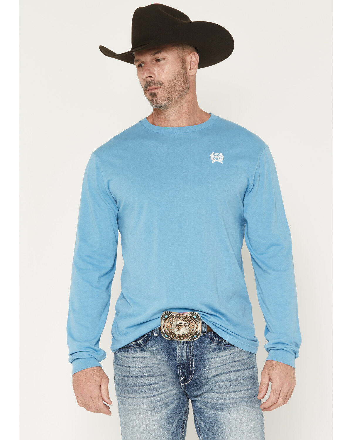 Men's Cinch Roped Logo Long Sleeve Graphic T-Shirt